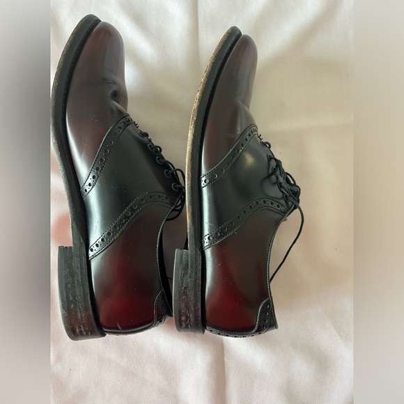Men’s Florsheim dress shoes - Oxford style, size 9.5 - Picture 4 of 7